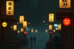 沙丘上的女优剧照，沙丘背光处站立的舞台演员身影